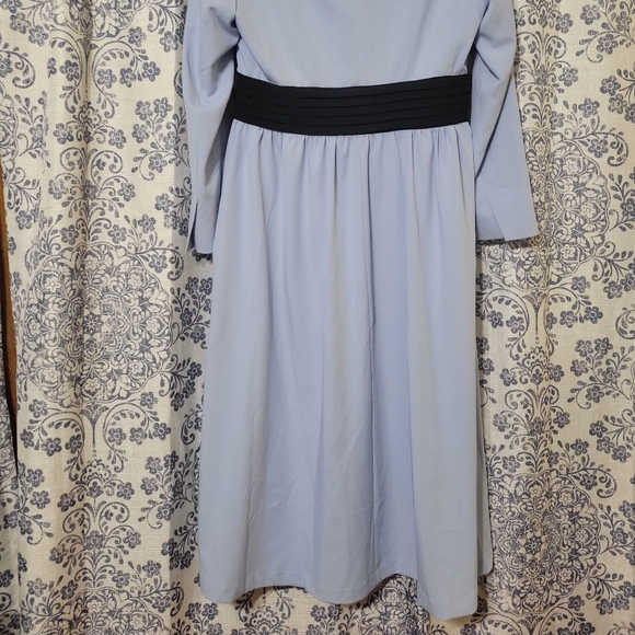 Baby Blue Long Blazer - Picture 5 of 7